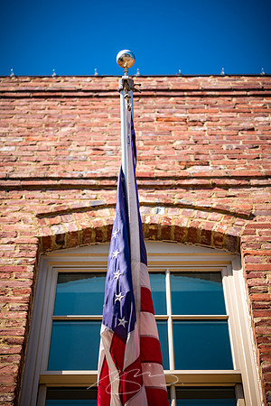 Madison - Jun+Jul 2022 - 101 - Flag and Window, 200 W. Washington St