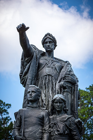 2022 - Andersonville - 18 - Illinois Memorial Detail #1 (Civil War)