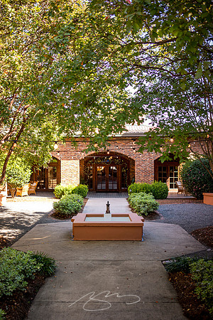 Macon - Oct 2022 - 2 - Private Courtyard, Poplar Street