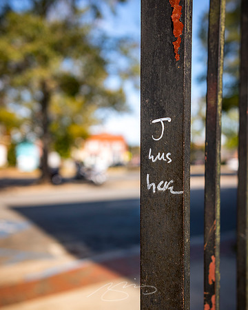Sandersville - October 2022 - 11 - J Wus Here (Dr. Gate Detail), W. Haynes St