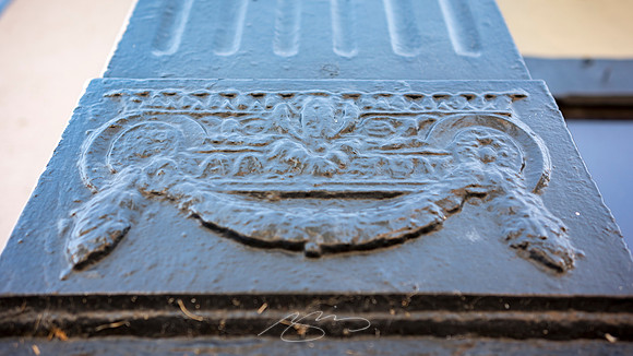 Sandersville - October 2022 - 12 - Column Detail, 101 W. Haynes St