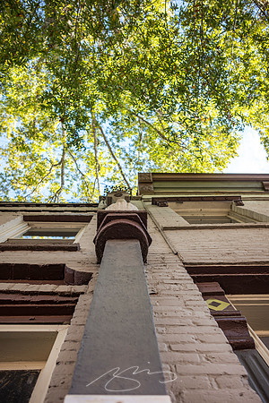Milledgeville - October 2022 - 5 - Column Detail, 148 W. Hancock St