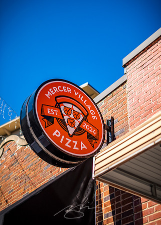Macon - Mercer University - November 2025 - 7 - Mercer Village Pizza (Sign), 1635 Montpelier Ave.