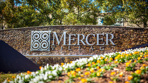 Macon - Mercer University - November 2025 - 5 - Mercer Village Sign, 1535 Montpelier Ave.
