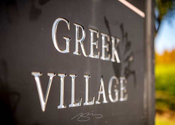 Macon - Mercer University - November 2025 - 19 - Greek Village Sign, Winship St.