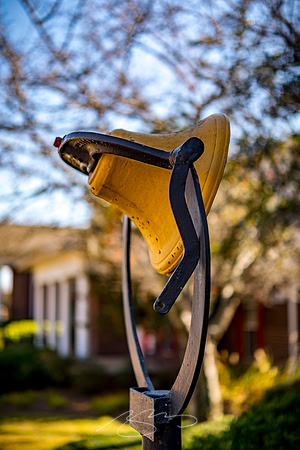 Macon - Mercer University - November 2025 - 20 - Pi Kappa Phi Bell, Perhaps Overrung, Winship St.