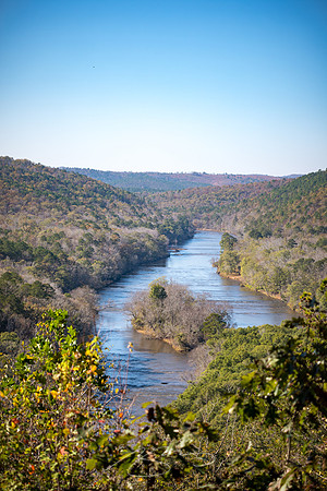 Thomaston - November 2022 - 4 -Flint River from Sprewell Bluff #3
