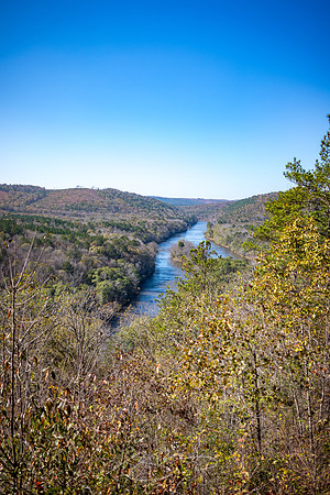 Thomaston - November 2022 - 2 -Flint River from Sprewell Bluff #2
