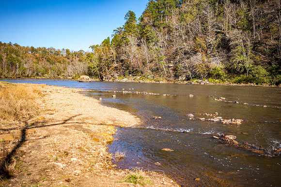 Thomaston - November 2022 - 14 -Tree Shadow Reaches for Flint, Sprewell Park