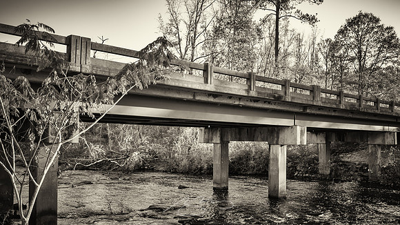 Fickling Mill - November 2022 - 1 - S.R. 137 Bridge over Patsiliga Creek