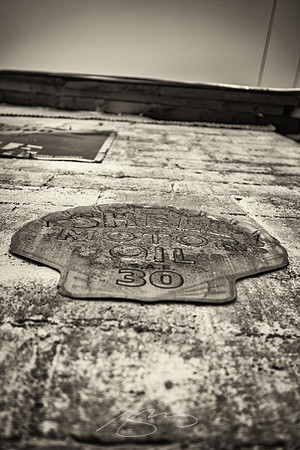 Fickling Mill - November 2022 - 7 - Shell Motor Oil