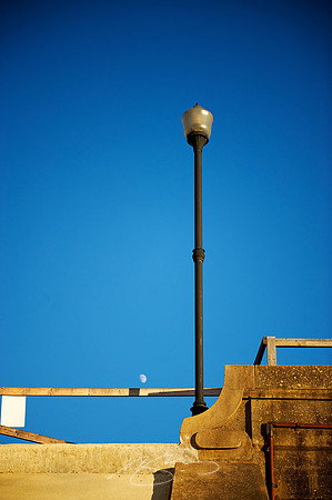 Lamp in Blue