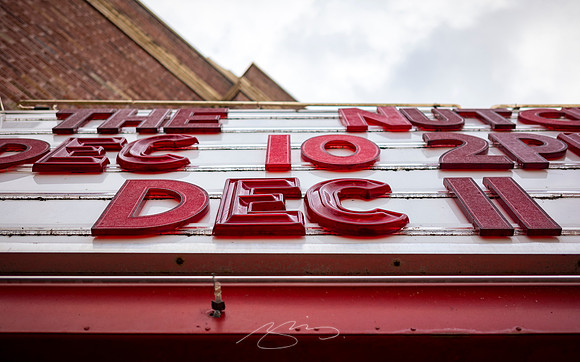 Dublin Downtown - Dec 2022 - 25 - Dublin Theatre (Sign Detail #2), Bellevue Ave