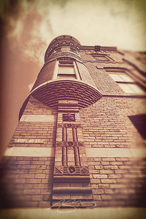 Macon - Mar 2026 - 14 - Turret Detail, 488 First St at Poplar St.