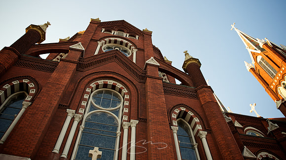 Cross, Ediface, and Steeple