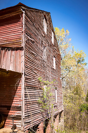 Milledgeville - Spring 2023 - 4 - Old O'Quinn Mill (Siding Detail #1)