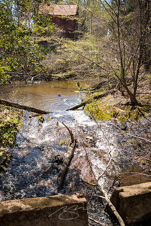 Milledgeville - Spring 2023 - 7 - Town Creek and Old O'Quinn Mill