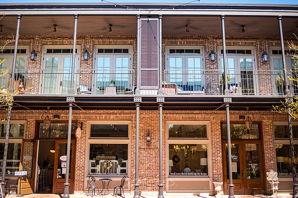 Senoia - March23 - 50 - Brick and Balconies, 15 Main St