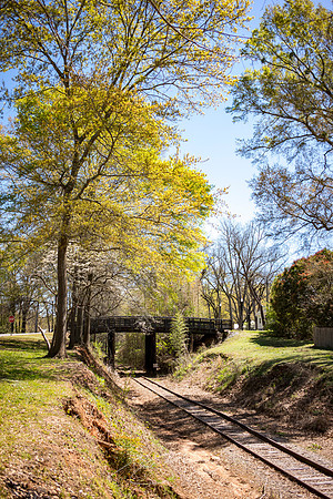 Senoia - March23 - 56 - Rail and Bridge, Travis St