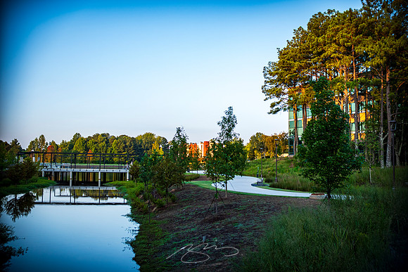 Johns Creek - Sep 2026 - 14 - Southwest Across the Boardwalk and Lake, 6460 E. Johns Crossing