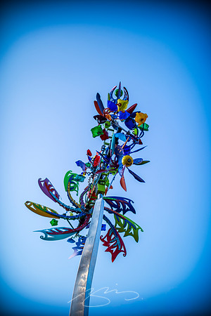 Duluth - Sep 2026 - 4 - Windmill Sculpture, Parson's Alley, 3530 W. Lawrenceville St.