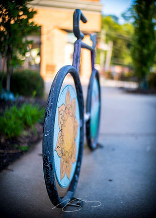 Duluth - Sep 2026 - 2 - Bicycle Sculpture, Parson's Alley, 3530 W. Lawrenceville St.
