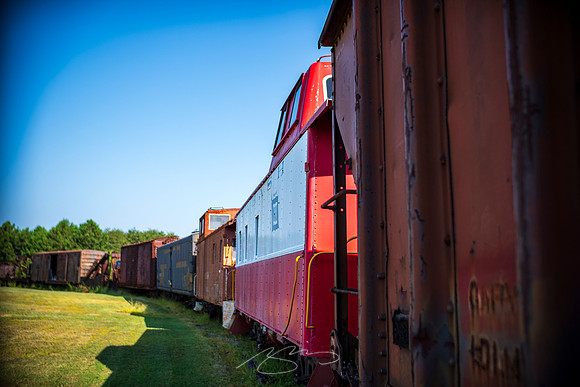 Southeastern Railway Museum, Duluth - Sep 2026 - 6 - Caboose and Box Train