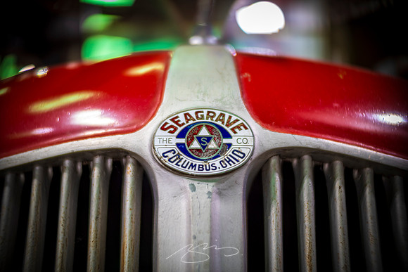 Southeastern Railway Museum, Duluth - Sep 2026 - 33 - The Seagrave Co. (Grille)