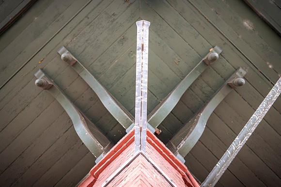 Montezuma - May 2023 - 15 - Bracket Detail #1, Old Railroad Depot, Dooly & E. Railroad Sts