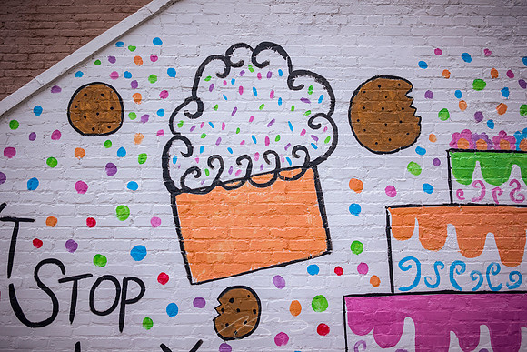 Montezuma - May 2023 - 44 - PeeWee's Bakery Sweets Sign, Cherry St