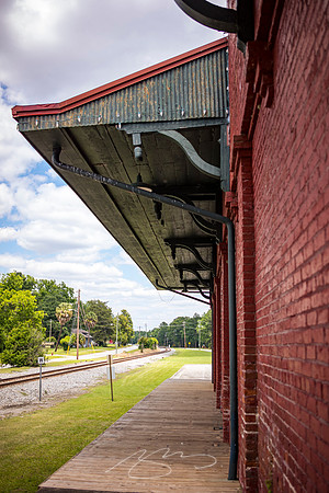 Montezuma - May 2023 - 13 - Railroad and Old Depot, Dooly & E. Railroad Sts