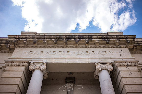 Montezuma - May 2023 - 27 - Carnegie Library (Macon County Chamber), N. Dooly St