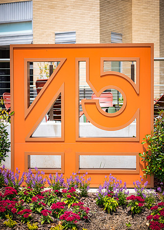 Macon - June 2023 - 10 - (Sign of) Hotel Forty-Five, 401 Cotton Ave