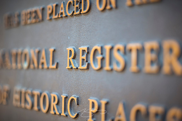 Macon - June 2023 - 5 - National Register Sign, 608 Mulberry St