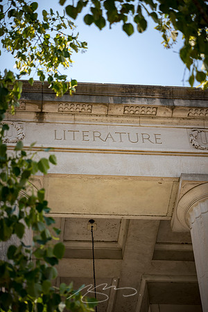 Macon - June 2023 - 17 - Literature, Macon Auditorium, Cherry St