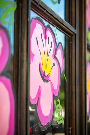 Macon - April 2023 - 8 - Blossom Window, Bearfoot Tavern, 2nd St