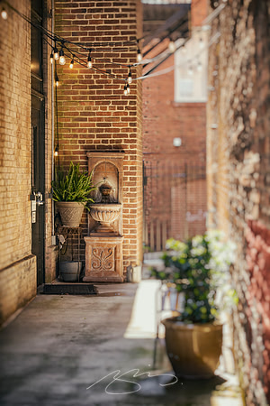 Macon - April 2023 - 17 - Entry Courtyard, 548 Poplar St