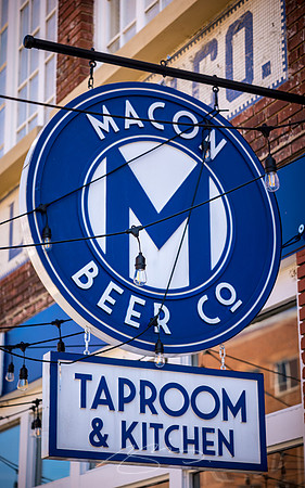 Macon - Sept 2022 - 3 - Macon Beer Co Sign, Second St