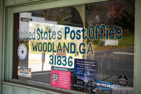 United States Port Office, Woodland, Georgia 31836