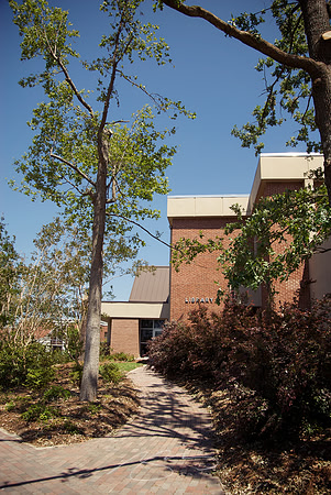 MSC - Library's Side Entrance, Post-Tornado