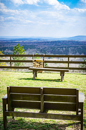 2022-16 - Bench View, FDR State Park, Pine Mountain