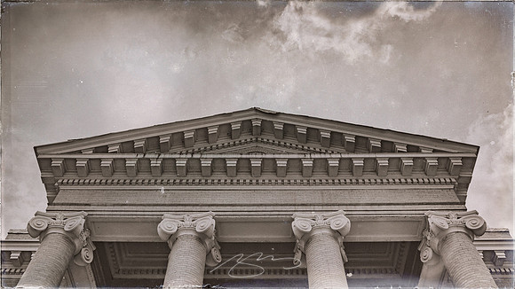 Upson County Courthouse, (B&W Study #1), 2021