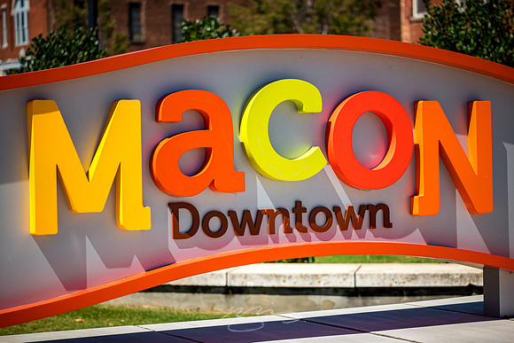 Macon - Sept 2022 - 21 - Macon Downtown Sign (#1)
