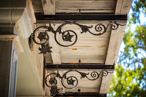 Augusta - September 2023 - 27 - Decorative Iron Brackets, 965 Broad St