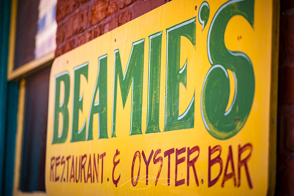 Augusta - September 2023 - 34 - Beamie's at the River (Sign), 865 Reynolds St
