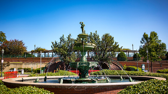 Augusta - September 2023 - 38 - Fountain at Riverwalk Enterance (#1), James Brown Blvd