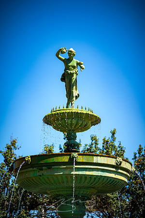 Augusta - September 2023 - 39 - Fountain at Riverwalk Enterance (#2), James Brown Blvd