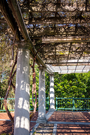 Augusta - September 2023 - 44 - Vine-Covered Colonnade, Augusta Riverwalk