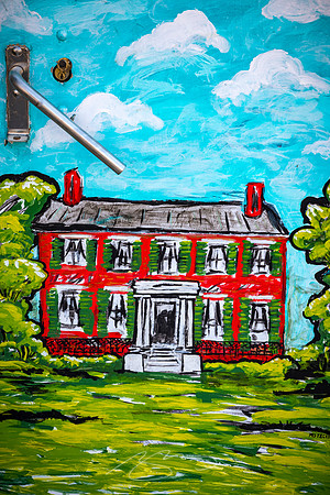 Augusta - September 2023 - 103 - Painted Utility Box (Pres. Wilson Home, 7th St.), 668 Broad St