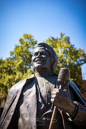 Augusta - September 2023 - 125 - Statue at James Brown Plaza, Broad St. and Augusta Common